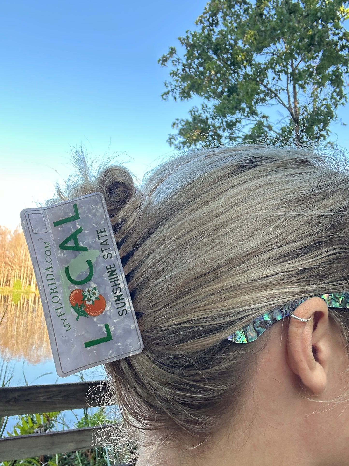 Florida Local License Plate Clawclip