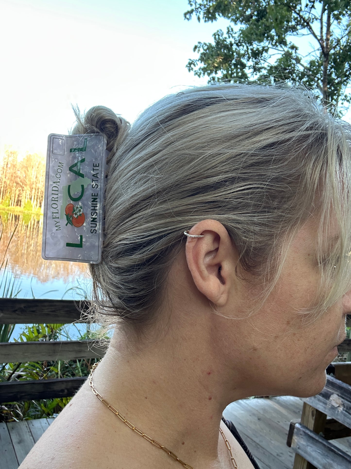 Florida Local License Plate Clawclip